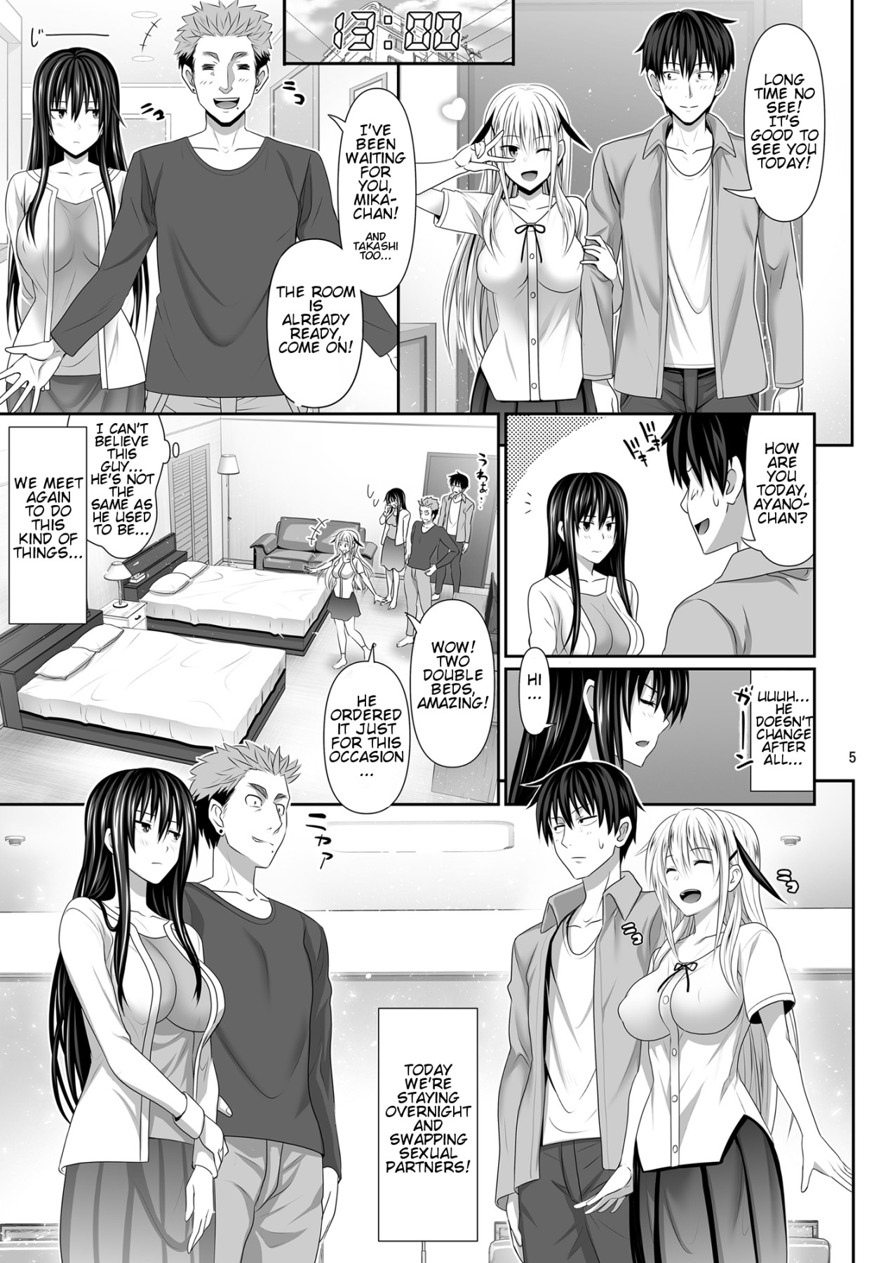 Hentai Manga Comic-SEX FRIEND 3-Read-4